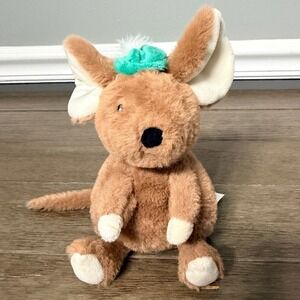 Giggle Scape Mouse Plush Stuffed Animal Brown Teal Hat Target